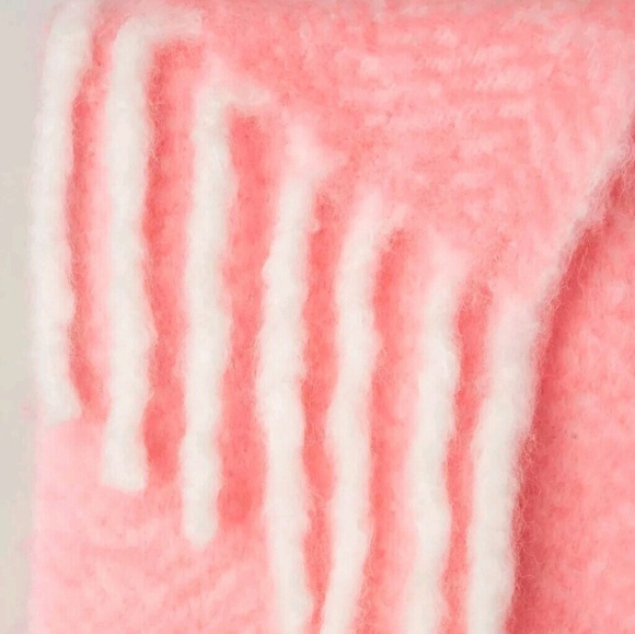 ❤HP New Anthropologie Scarf Pink Winter Scarf Erfurt Pink Scarf New - Picture 4 of 8